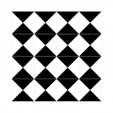 Azulejo Decorado 15,5x15,5 Carretel P/Parede de Cozinha